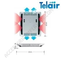 Condizionatore TELAIR DUALCLIMA 8400H per Camper | Accessoricampershop.com