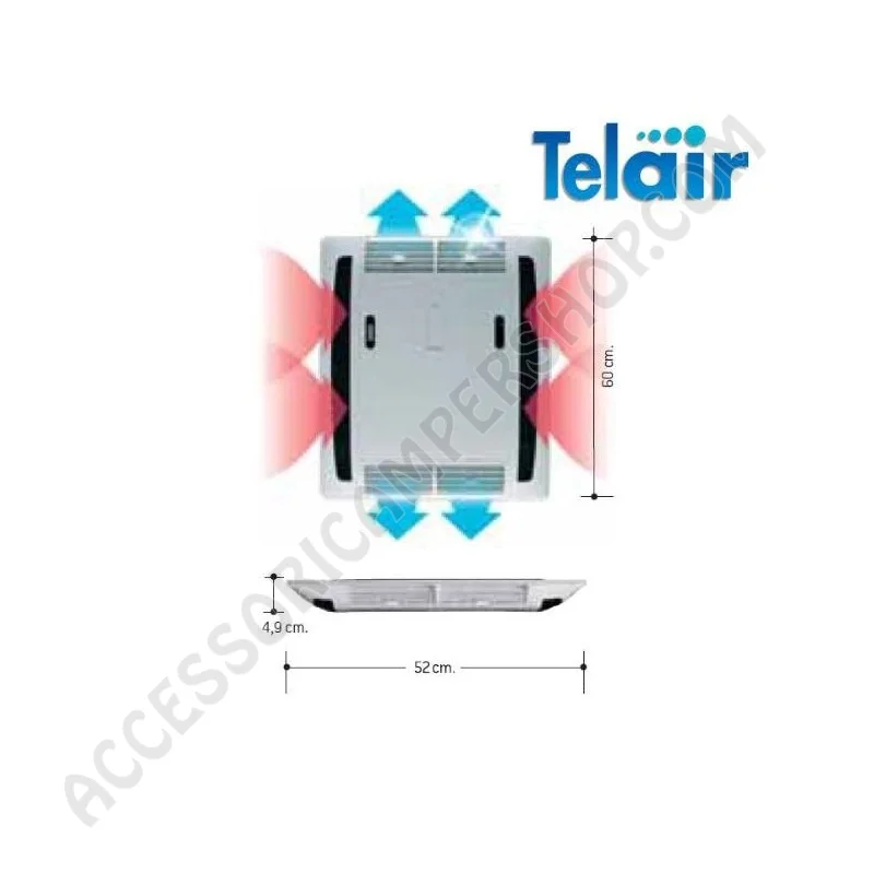 Condizionatore TELAIR DUALCLIMA 8400H per Camper | Accessoricampershop.com