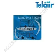 Condizionatore TELAIR DUALCLIMA 8400H per Camper | Accessoricampershop.com