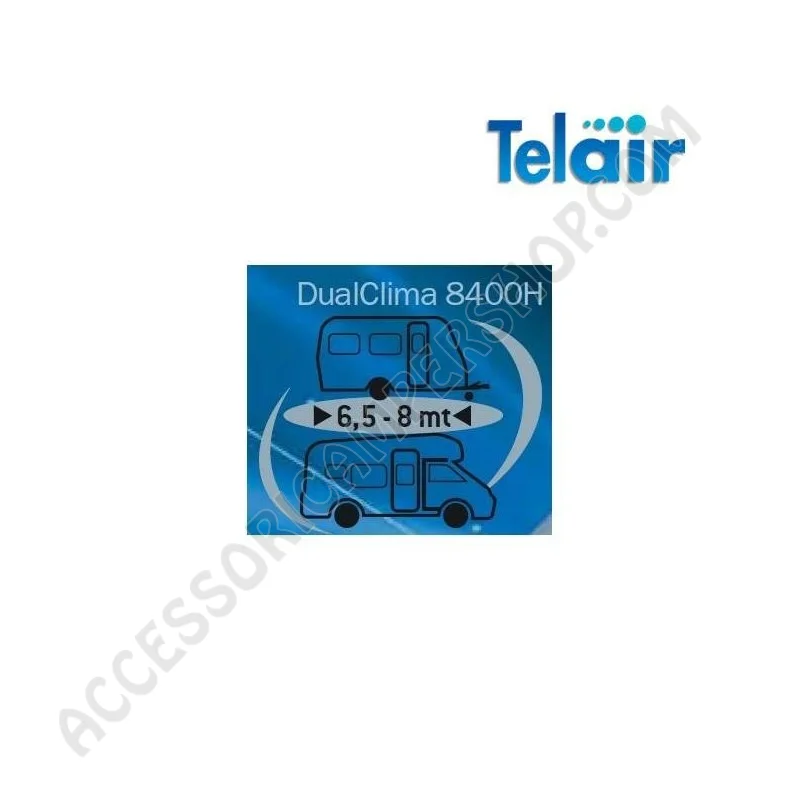 Condizionatore TELAIR DUALCLIMA 8400H per Camper | Accessoricampershop.com