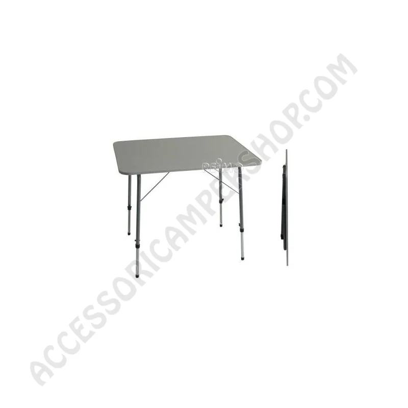 Tavolo Pieghevole Regolabile 80x60 per Campeggio | Accessoricampershop.com