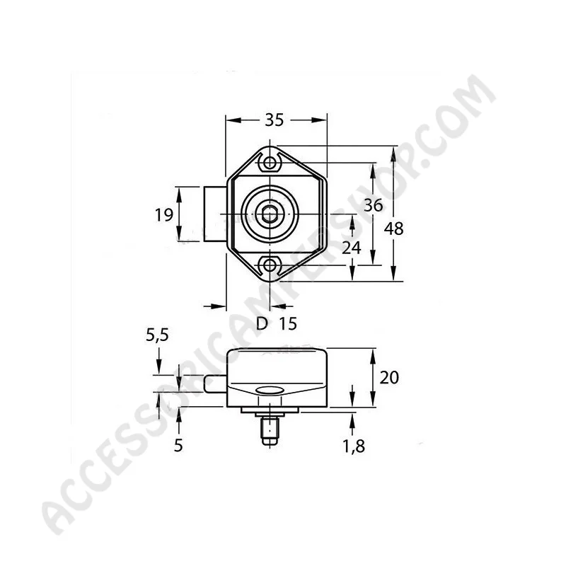 Serratura Mini Push-Lock per Anta Bagno | Accessoricampershop.com