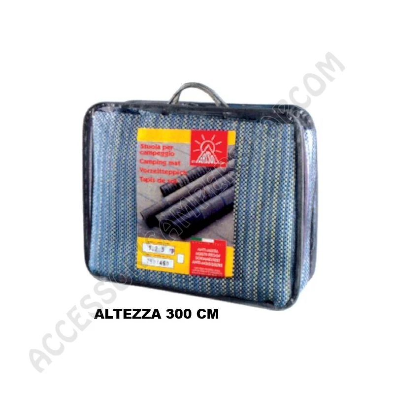 Stuoia Standard Azzurra 300 cm per Campeggio | Accessoricampershop.com