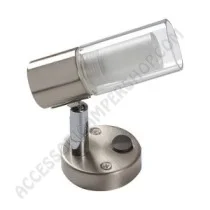 Faretto a Led Orientabile 12V in Acciaio Cromato | Accessoricampershop.com