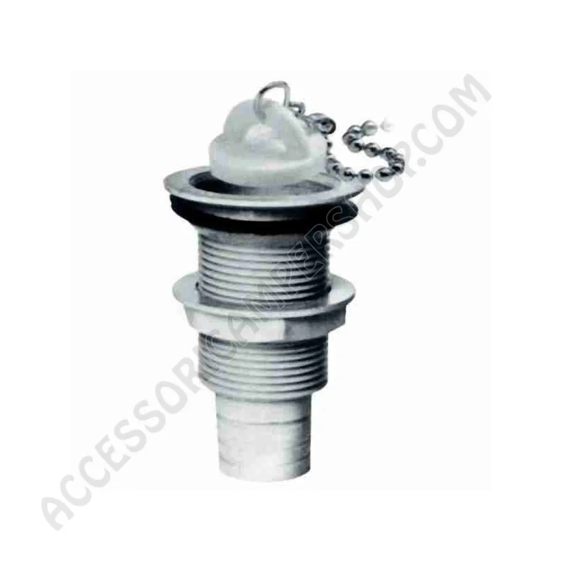 Piletta scarico doccia dritta per camper | Accessoricampershop.com