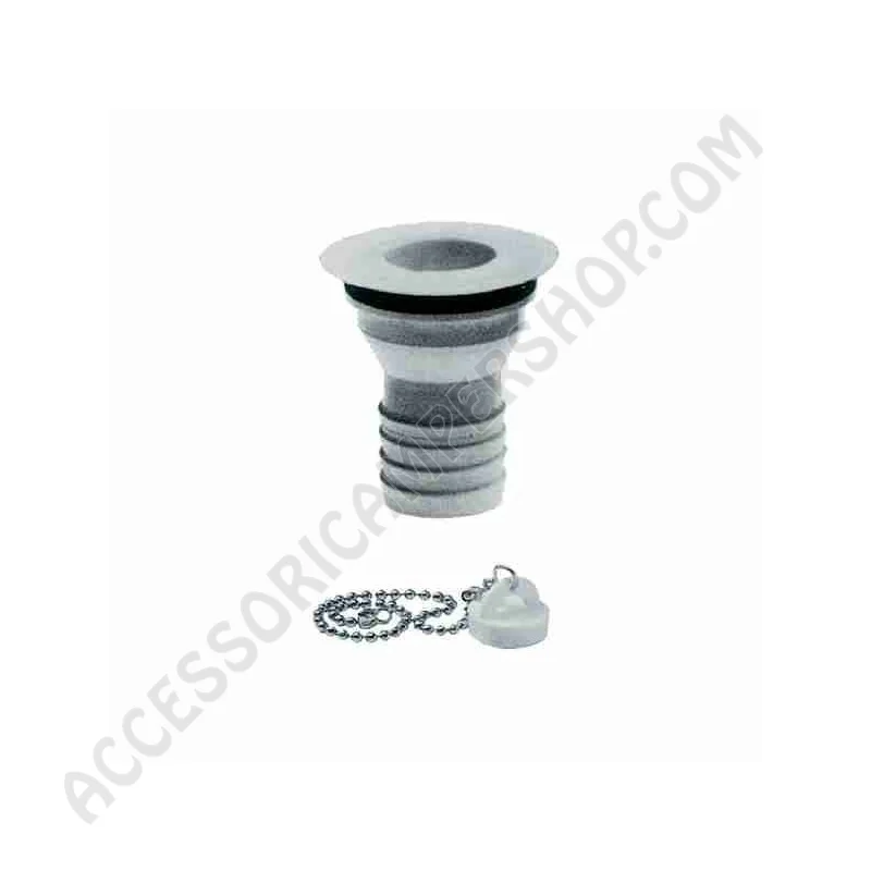 Piletta scarico diritta Ø 25 mm per camper | Accessoricampershop.com