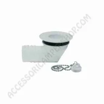 Piletta scarico curva Ø 25 mm per camper | Accessoricampershop.com