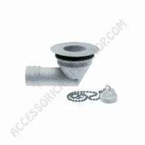 Piletta Scarico Curva Ø 20 mm per Camper | Accessoricampershop.com