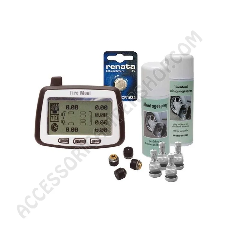Sistema Monitoraggio Pressione Pneumatici TM-240 | Accessoricampershop.com