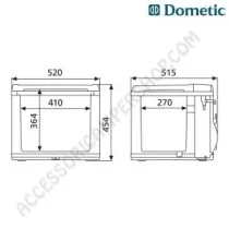 Frigo Freezer Portatile Dometic Coolfun CK 40D Hybrid | Accessoricampershop.com
