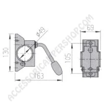Supporto per Ruotini d'Appoggio Al-Ko | Accessoricampershop.com