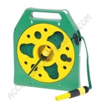 Avvolgitore con tubo acqua piatto 15 mt per camper | Accessoricampershop.com