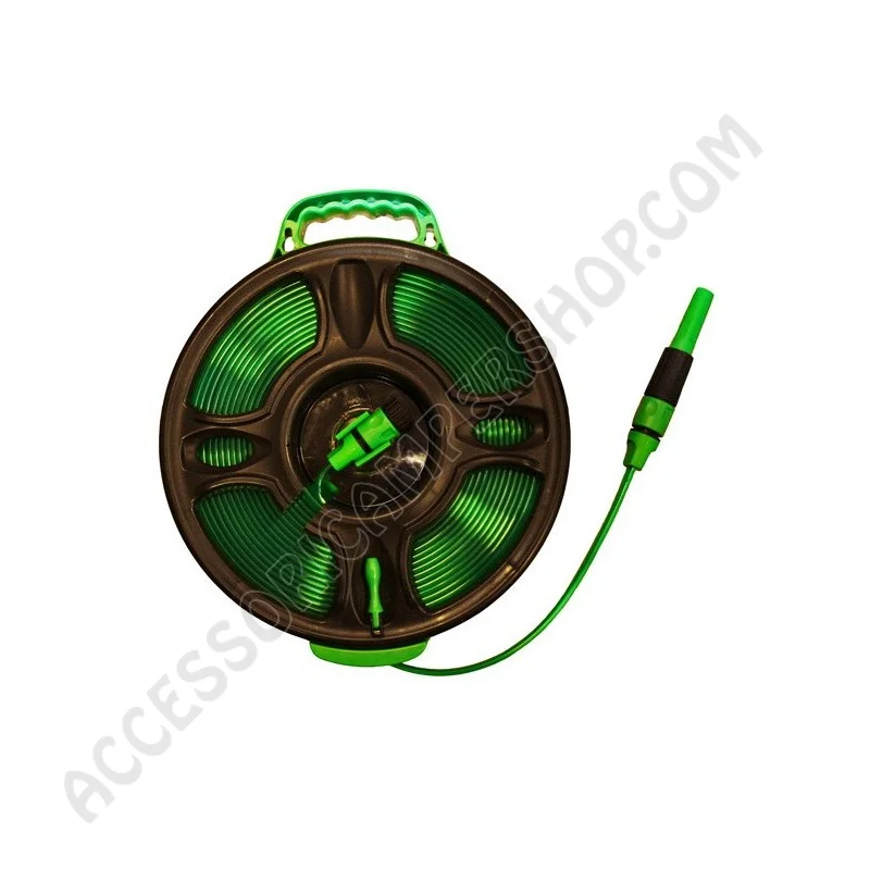 Avvolgitore con tubo rigido 15mt per camper e caravan | Accessoricampershop.com