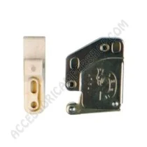 Cricchetto blocca ante nichelato per camper | Accessoricampershop.com
