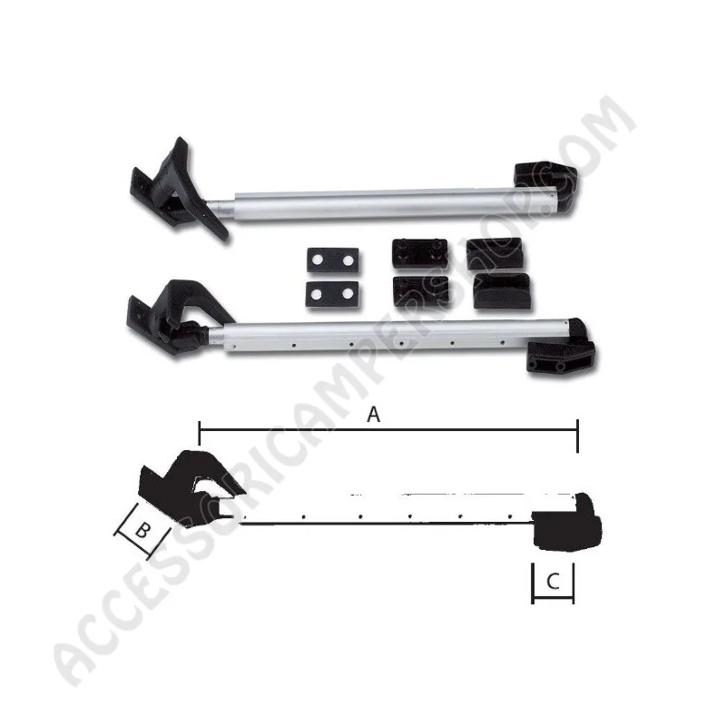 Braccetti Klick Klack per Finestre con Maniglie | Accessoricampershop.com