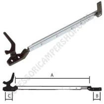 Braccetti a scatto per finestre Polyplastic | Accessoricampershop.com