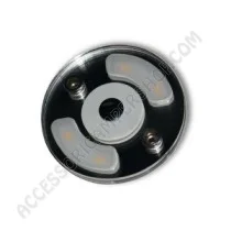 Plafoniera LED tonda 100 mm con touch switch | Accessoricampershop.com