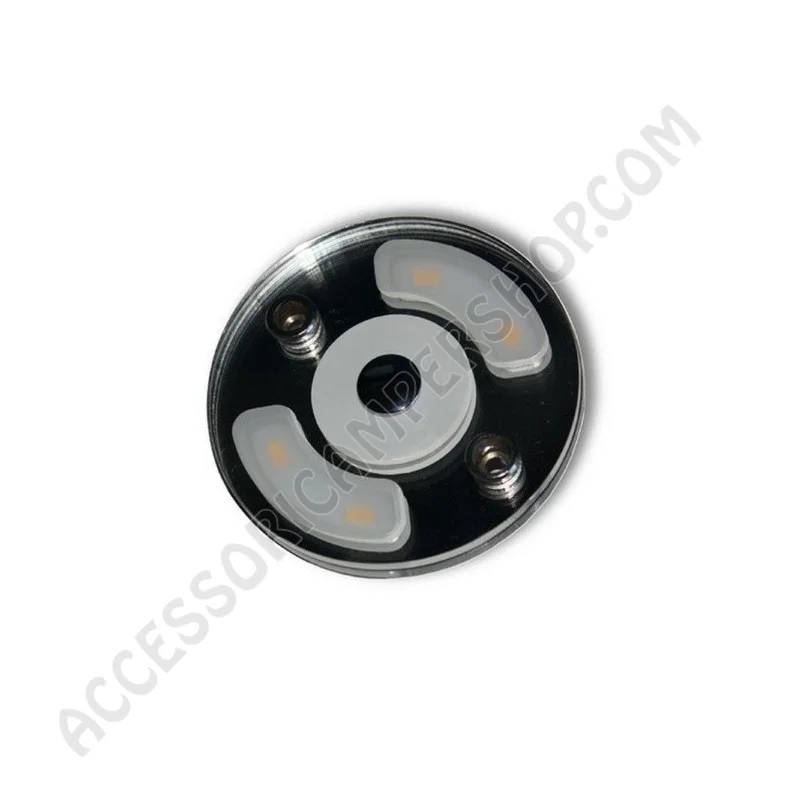 Plafoniera LED tonda 100 mm con touch switch | Accessoricampershop.com