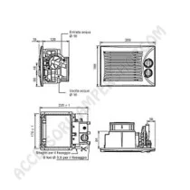 Riscaldatore Scambiatore di Calore 3000W | Accessoricampershop.com