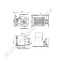 Riscaldatore Scambiatore di Calore Arizona 300 | Accessoricampershop.com
