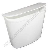 Pattumiera portarifiuti per porta con coperchio | Accessoricampershop.com