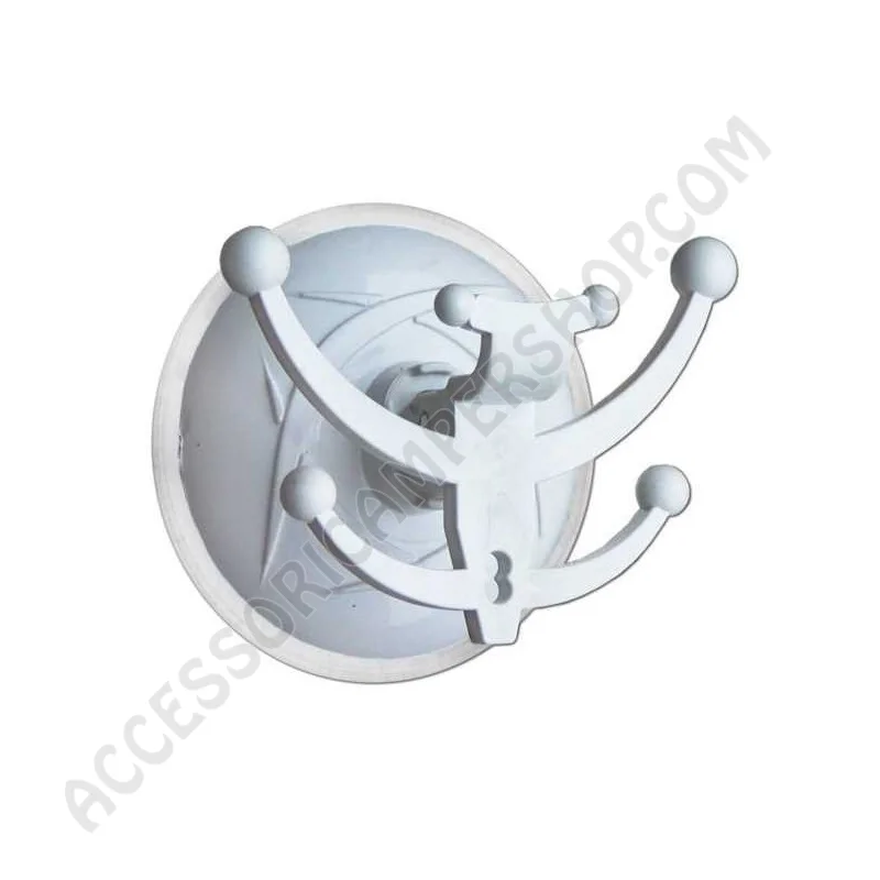 Appendino a Ventosa Bianco Ultra Resistente | Accessoricampershop.com