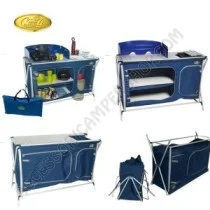 Mobile dispensa cucina XL con lavello da campeggio | Accessoricampershop.com