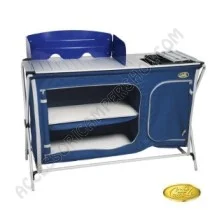 Mobile dispensa cucina XL con lavello da campeggio | Accessoricampershop.com