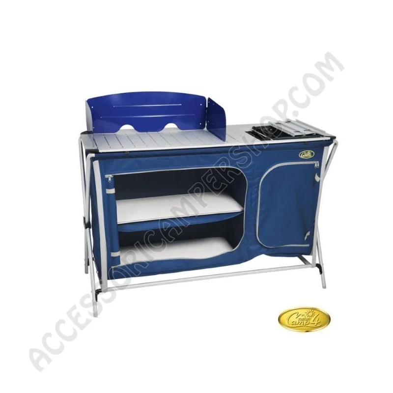 Mobile dispensa cucina XL con lavello da campeggio | Accessoricampershop.com