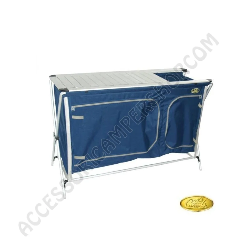Mobile dispensa cucina XL con lavello da campeggio | Accessoricampershop.com
