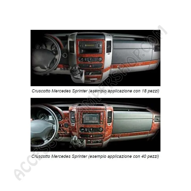 Kit Adesivo Cruscotto Camper - Scegli Modello | Accessoricampershop.com