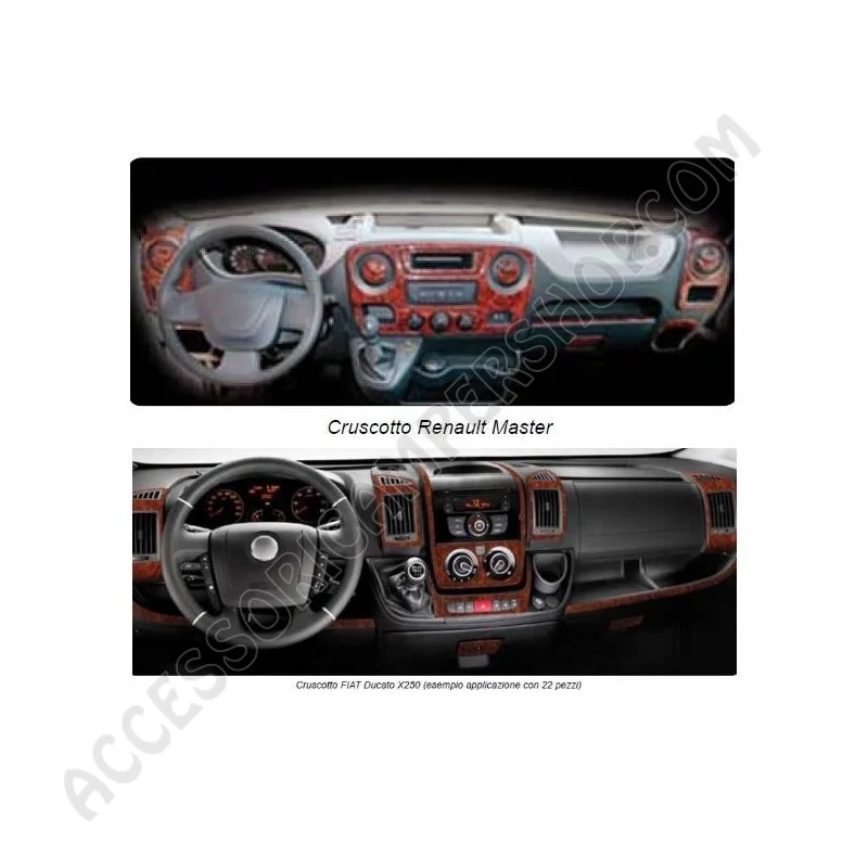 Kit Adesivo Cruscotto Camper - Scegli Modello | Accessoricampershop.com