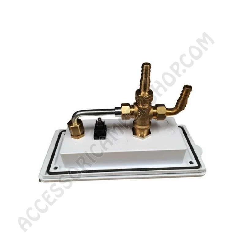 Presa Esterna Acqua con Miscelatore e Interruttore | Accessoricampershop.com