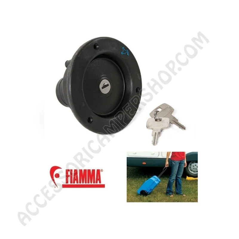 Tappo WATER CAP BLACK FIAMMA per serbatoi acqua | Accessoricampershop.com