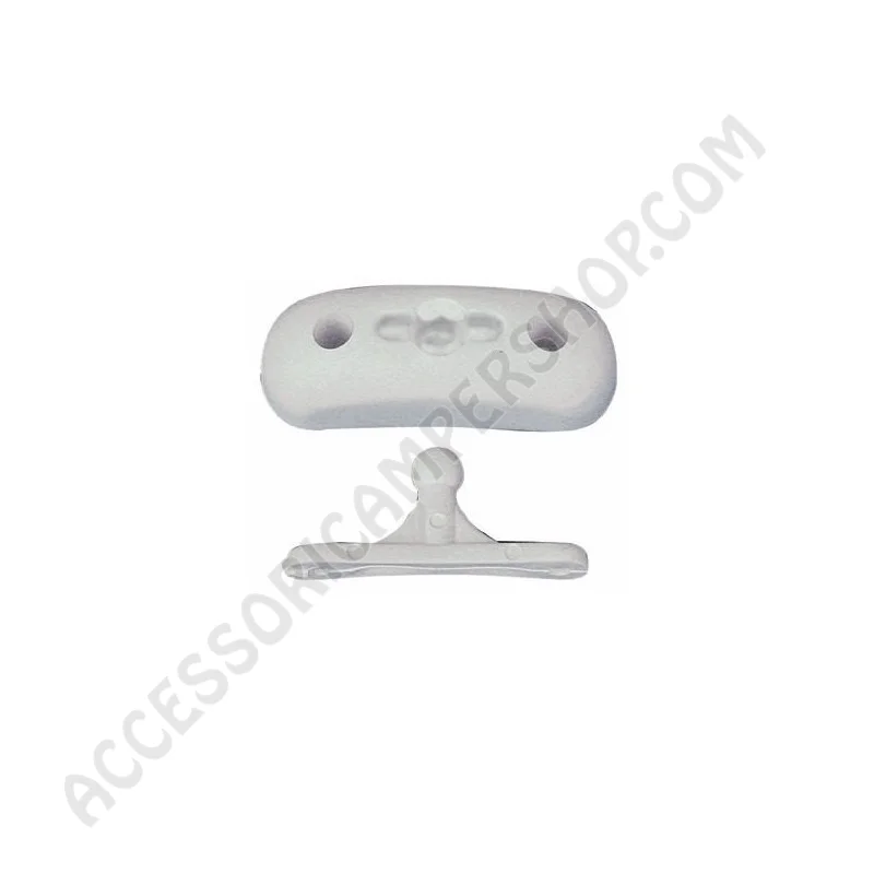 Fermaporta Esterno in Plastica Bianca | Accessoricampershop.com