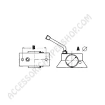 Morsetto Zincato per Ruotino Caravan | Accessoricampershop.com