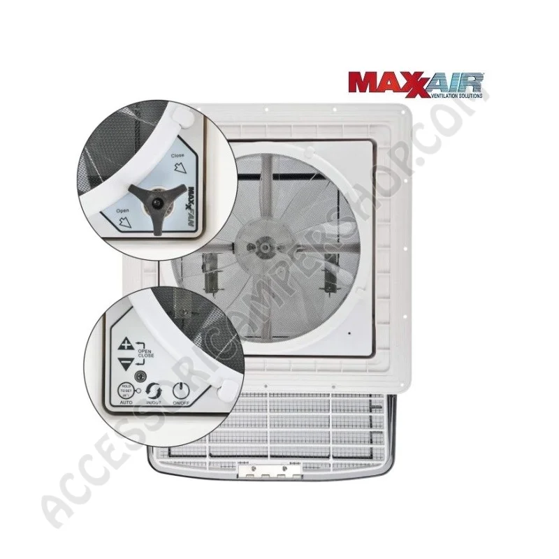 MaxxFan Deluxe Ventilatore da Tetto 12V Multifunzione | Accessoricampershop.com