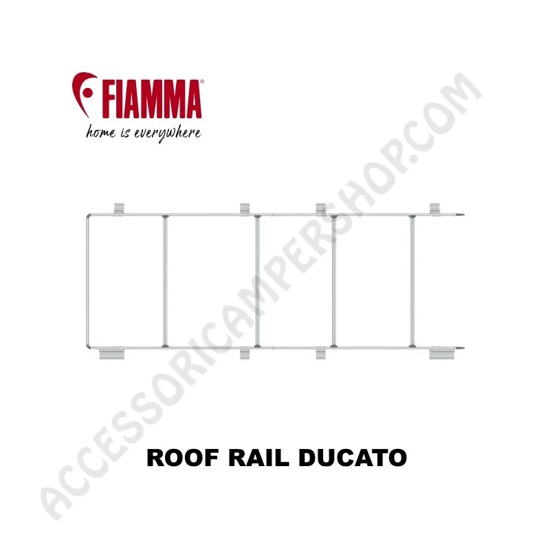 Portapacchi Roof Rail Ducato 2024 | Accessoricampershop.com