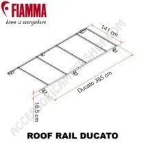 Portapacchi Roof Rail Ducato 2024 | Accessoricampershop.com