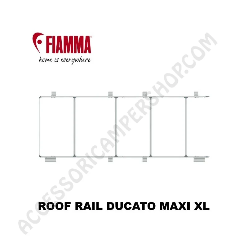 Portapacchi Roof Rail Ducato 2024 | Accessoricampershop.com