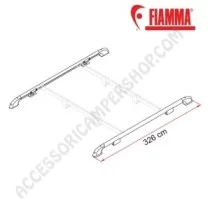 Portapacchi per Camper e Caravan Roof Rail Fiamma | Accessoricampershop.com