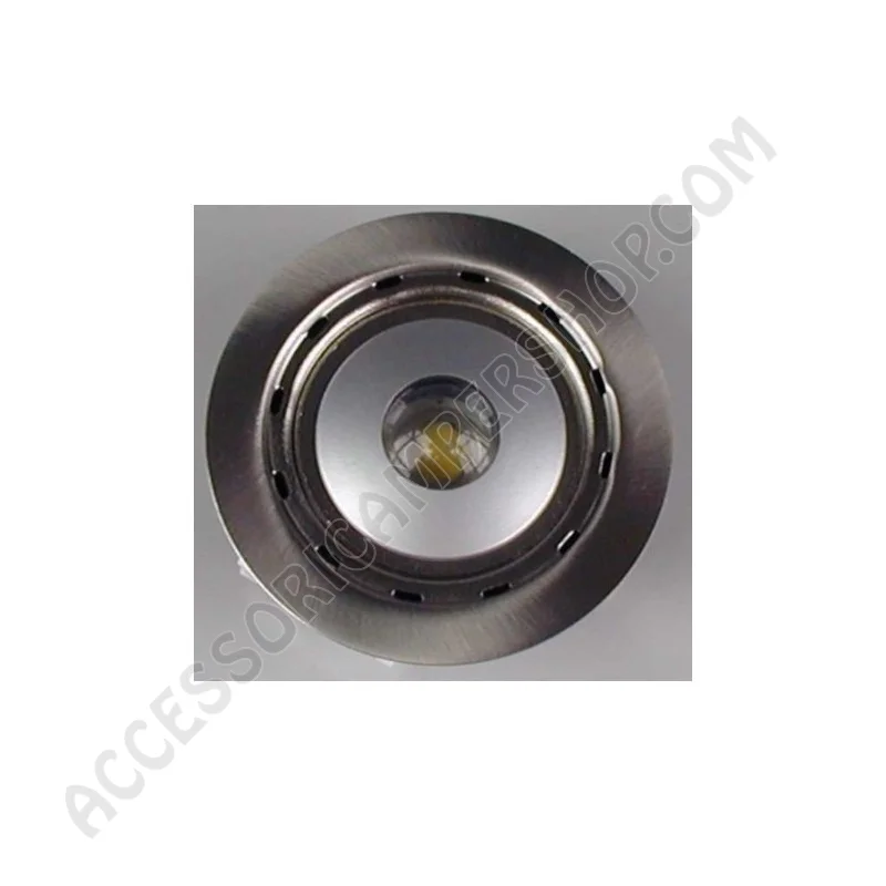 Faretto LED Incasso 1W Nickel Satinato | Accessoricampershop.com