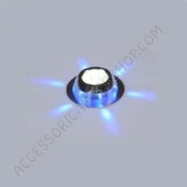 Faretto Incasso Biluce LED 1W Blu e Bianco | Accessoricampershop.com
