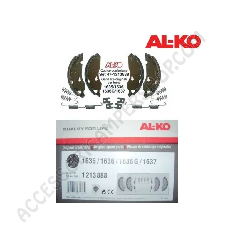 Ceppi Freno AL-KO per Massa Frenante 1635-1637 | Accessoricampershop.com