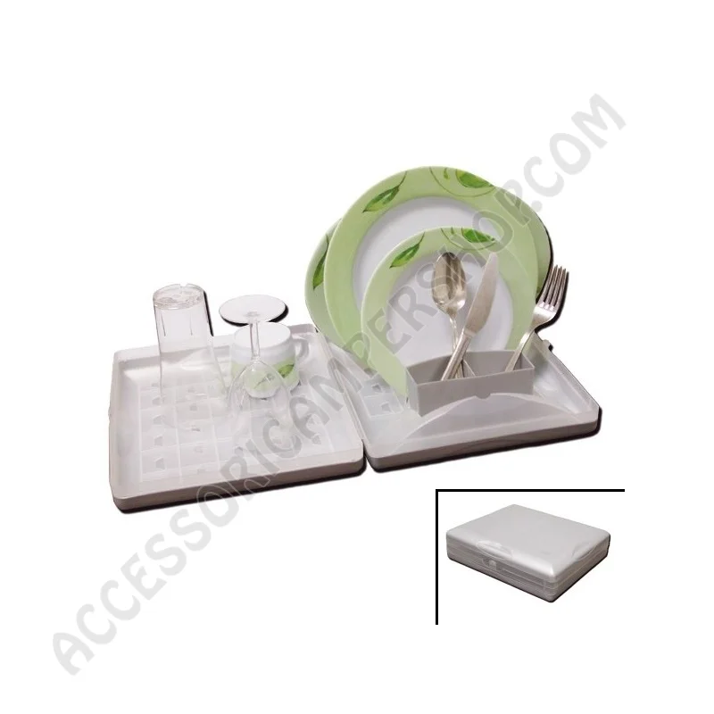 Valigetta scolapiatti per campeggio e camper | Accessoricampershop.com