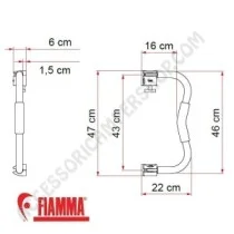 Maniglia di Sicurezza Security S Fiamma | Accessoricampershop.com