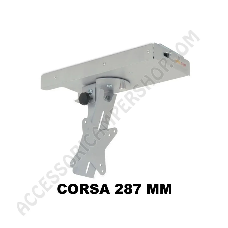 Supporto LCD a soffitto 287 mm per camper | Accessoricampershop.com