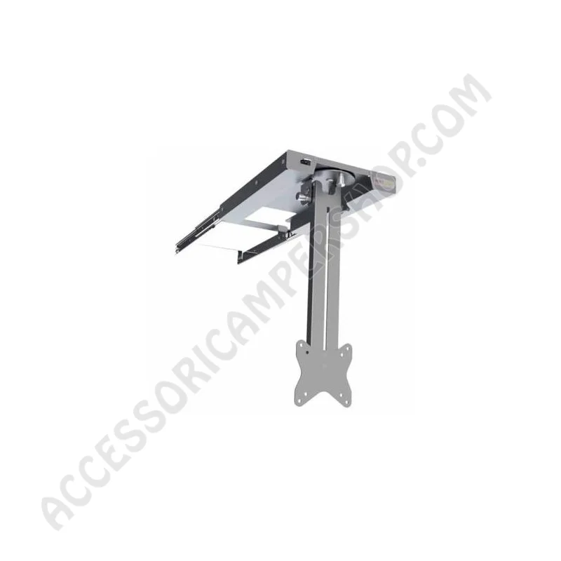 Supporto LCD a soffitto 287 mm per camper | Accessoricampershop.com