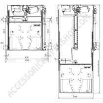 Supporto LCD Elettrico per Camper | Accessoricampershop.com