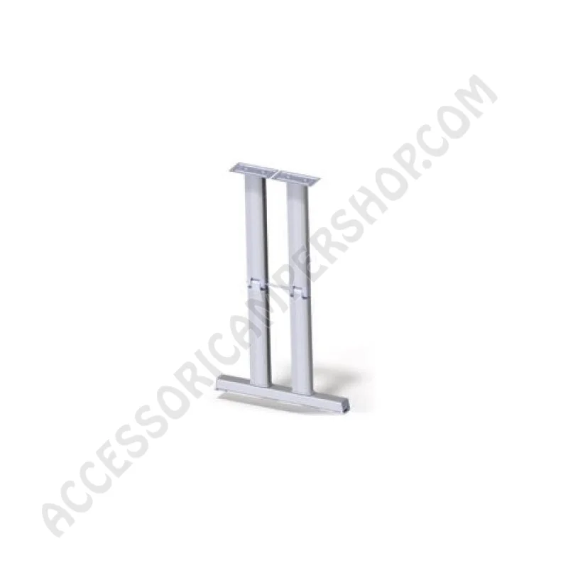 Gamba Tavolo Doppia in Alluminio con Snodo Centrale | Accessoricampershop.com